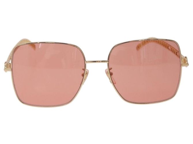 Gafas de sol GUCCI metal Gold Tone Auth 204164M - vista 13