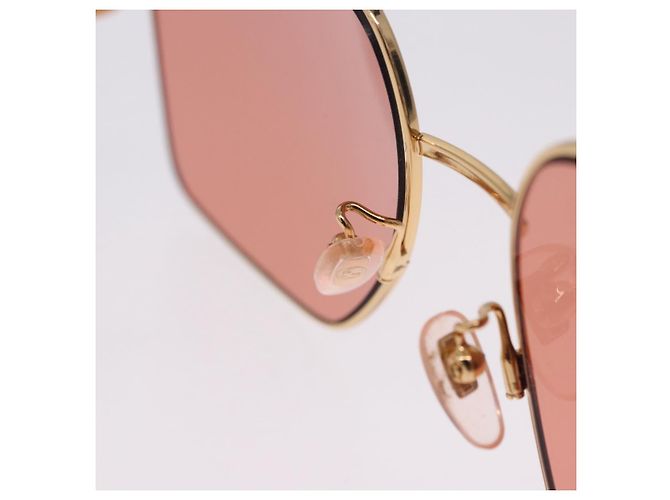 Gafas de sol GUCCI metal Gold Tone Auth 204164M - vista 14