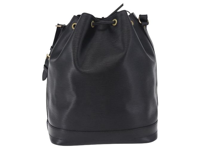 LOUIS VUITTON Borsa a tracolla Epi Noe Nera M44002 LV Auth 201222V Nero - vista 2