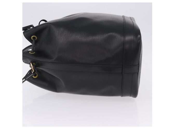 LOUIS VUITTON Borsa a tracolla Epi Noe Nera M44002 LV Auth 201222V Nero - vista 4