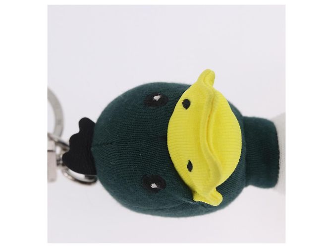 LOUIS VUITTON MADE NIGO LV Squared Porte Cre Duck Charm MP3222 LV Auth 167612SM Argento Verde - vista 3