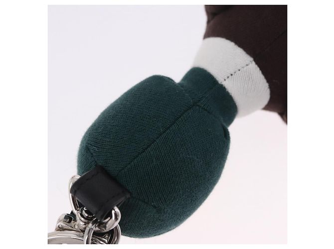LOUIS VUITTON MADE NIGO LV Squared Porte Cre Duck Charm MP3222 LV Auth 167612SM Argento Verde - vista 6