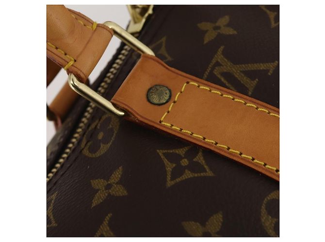 LOUIS VUITTON Monogram Keepall Bandouliere 45 Borsa Boston M41418 LV Auth 199045A Monogramma - vista 10