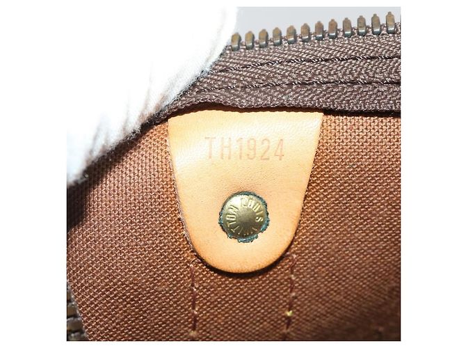 LOUIS VUITTON Monogram Keepall Bandouliere 45 Borsa Boston M41418 LV Auth 199045A Monogramma - vista 12