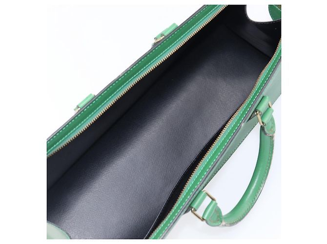 LOUIS VUITTON Epi Sac Triangle Hand Bag Green M52094 LV Auth 204080 Verde - vista 11