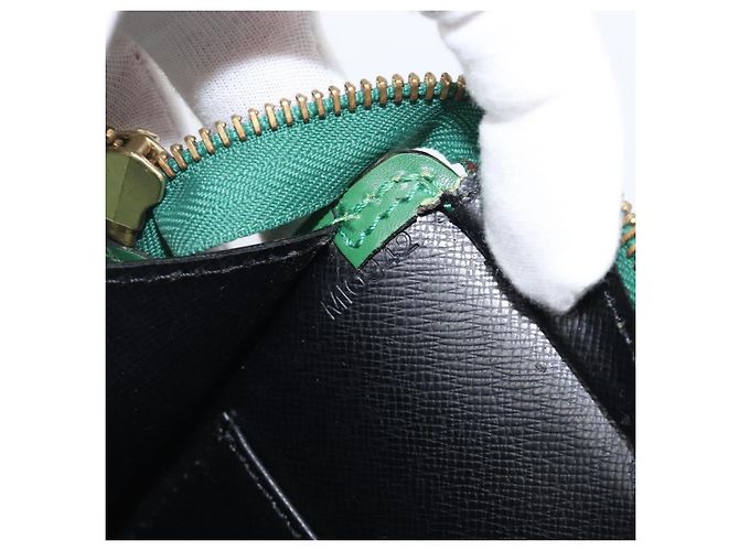 LOUIS VUITTON Epi Sac Triangle Hand Bag Green M52094 LV Auth 204080 Verde - vista 12