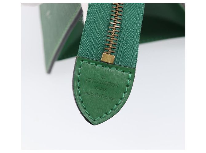 LOUIS VUITTON Epi Sac Triangle Hand Bag Green M52094 LV Auth 204080 Verde - vista 18