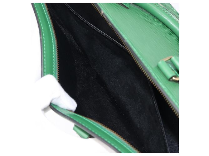 LOUIS VUITTON Epi Sac Triangle Hand Bag Green M52094 LV Auth 204080 Verde - vista 22