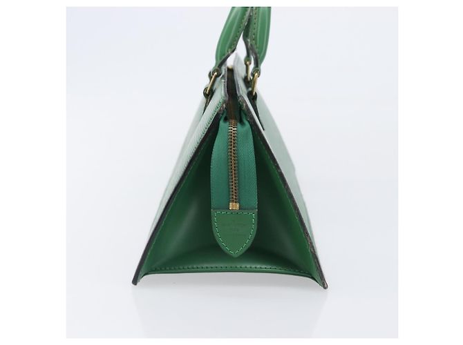 LOUIS VUITTON Epi Sac Triangle Hand Bag Green M52094 LV Auth 204080 Verde - vista 4