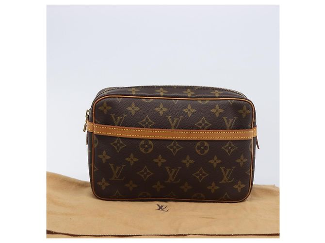LOUIS VUITTON Monogram Compiegne 23 Clutch Bag M51847 LV Auth BA15497A Monogramma - vista 12