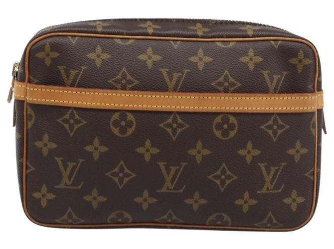 LOUIS VUITTON Monogram Compiegne 23 Clutch Bag M51847 LV Auth BA15497A Monogramma - vista 13