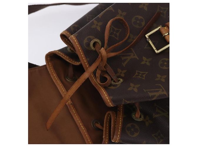 Zaino LOUIS VUITTON Monogram Montsouris GM M51135 LV Auth 196867 Monogramma - vista 22