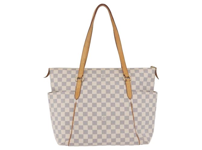 Saco Tote LOUIS VUITTON Damier Azur Totally MM N51262 LV Auth 204356 - vista 2