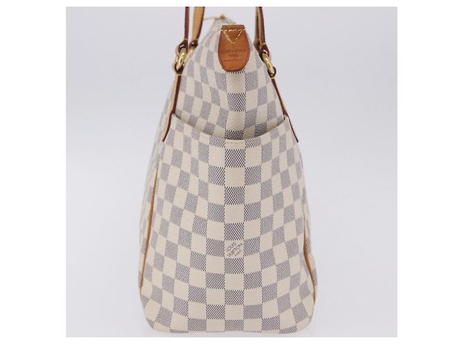 Saco Tote LOUIS VUITTON Damier Azur Totally MM N51262 LV Auth 204356 - vista 3