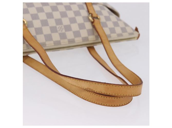 Saco Tote LOUIS VUITTON Damier Azur Totally MM N51262 LV Auth 204356 - vista 6