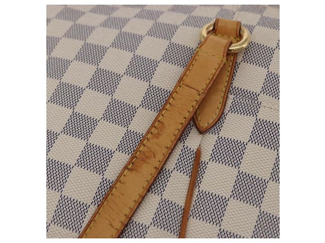 Saco Tote LOUIS VUITTON Damier Azur Totally MM N51262 LV Auth 204356 - vista 8
