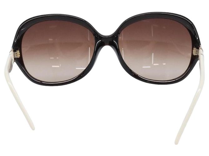 Gafas de sol FENDI Plástico Blanco Tono Dorado Auth BA15591 - vista 2