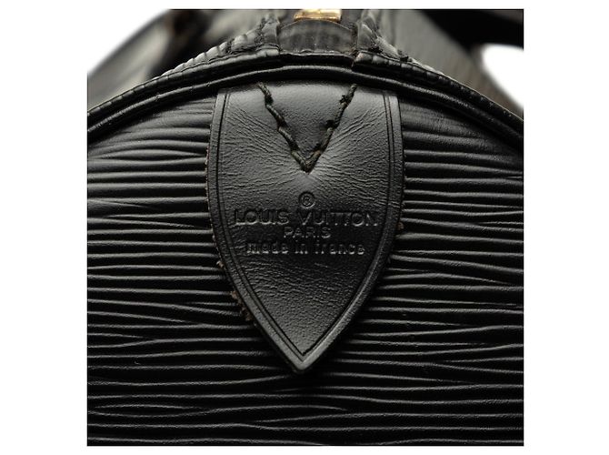 Mala de Viagem Louis Vuitton Epi Keepall 60 Preta Preto - vista 5