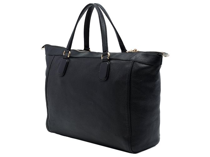 Borsa Tote Soho Working Large in pelle di vitello nera Gucci Nero - vista 2
