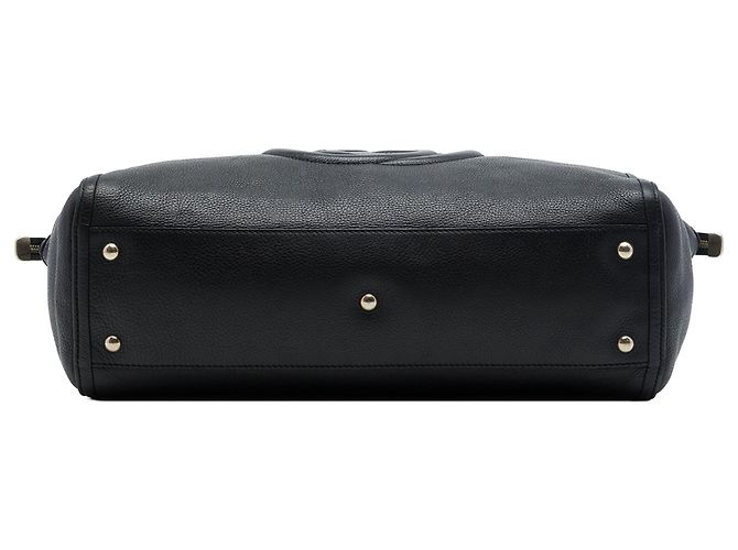 Borsa Tote Soho Working Large in pelle di vitello nera Gucci Nero - vista 3