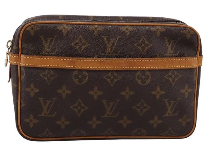 LOUIS VUITTON Monogram Compiegne 23 Clutch Bag M51847 LV Auth 205162 Monograma - vista 13