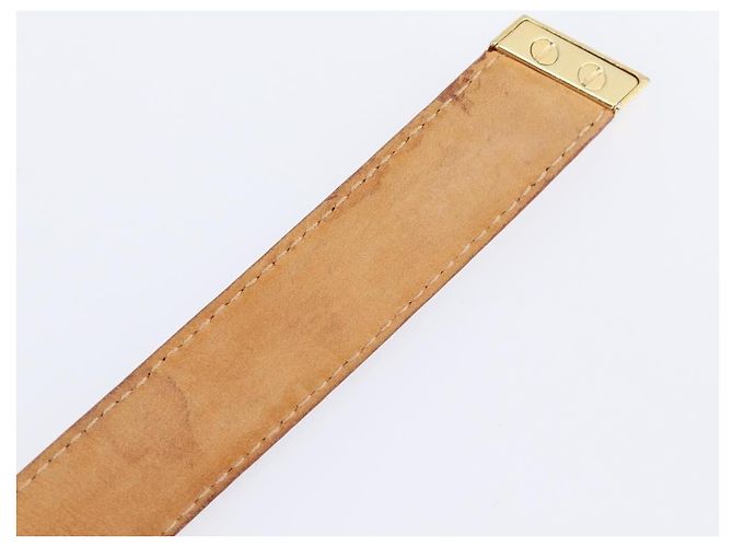 LOUIS VUITTON Monogram Multicolor Ceinture Carre Belt White M9272 Auth BA15567 Weiß - Ansicht 13