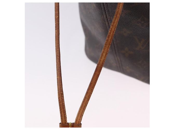 Borsa Tote LOUIS VUITTON Monogram Neverfull MM M40156 LV Auth 204720 Monogramma - vista 10