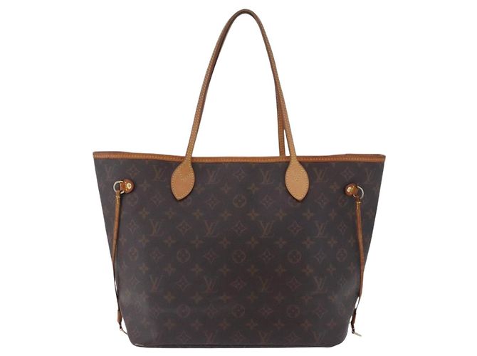 Borsa Tote LOUIS VUITTON Monogram Neverfull MM M40156 LV Auth 204720 Monogramma - vista 13