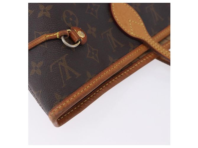 Borsa Tote LOUIS VUITTON Monogram Neverfull MM M40156 LV Auth 204720 Monogramma - vista 15