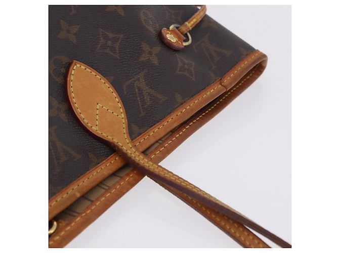 Borsa Tote LOUIS VUITTON Monogram Neverfull MM M40156 LV Auth 204720 Monogramma - vista 17