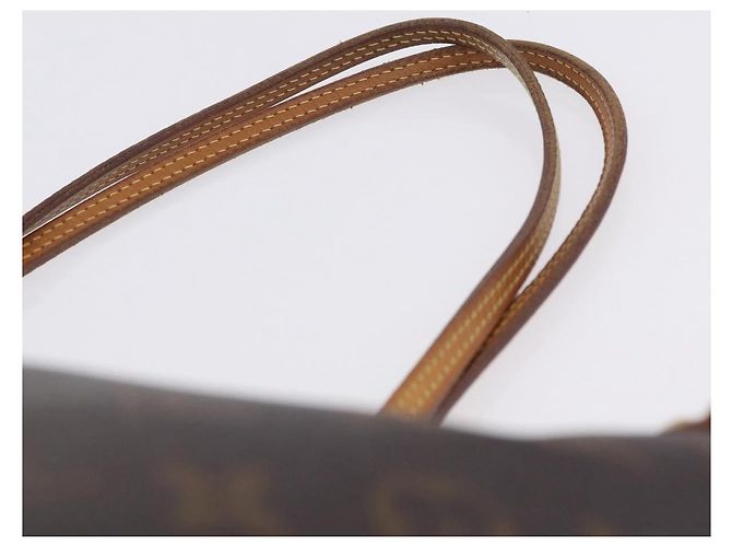 Borsa Tote LOUIS VUITTON Monogram Neverfull MM M40156 LV Auth 204720 Monogramma - vista 18