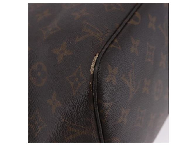 Borsa Tote LOUIS VUITTON Monogram Neverfull MM M40156 LV Auth 204720 Monogramma - vista 21