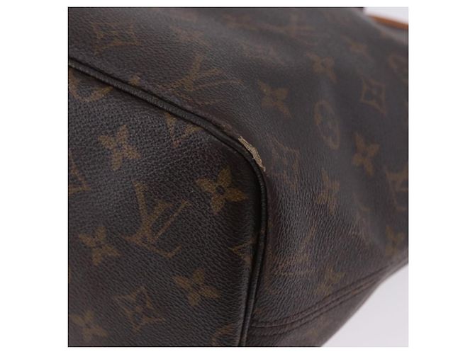 Borsa Tote LOUIS VUITTON Monogram Neverfull MM M40156 LV Auth 204720 Monogramma - vista 22