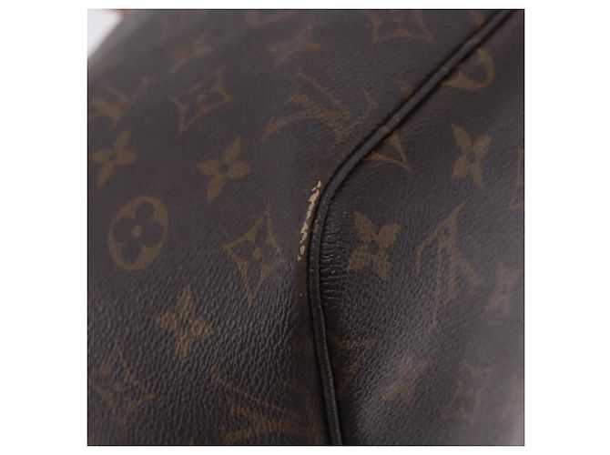 Borsa Tote LOUIS VUITTON Monogram Neverfull MM M40156 LV Auth 204720 Monogramma - vista 23