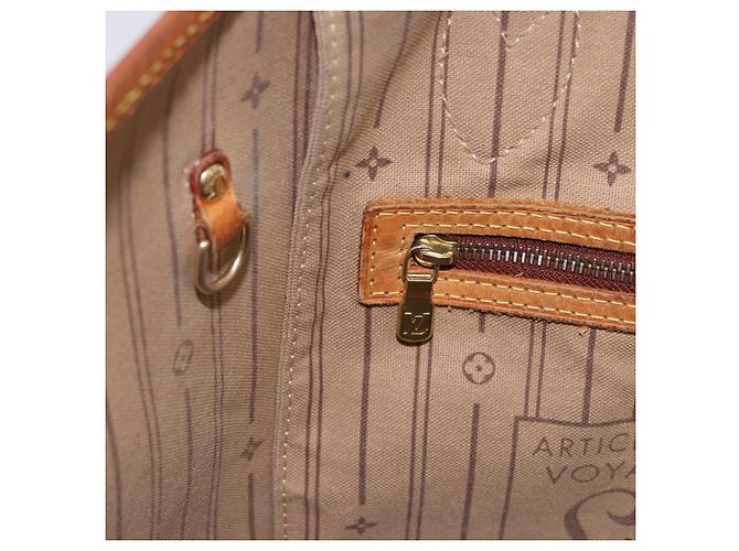 Borsa Tote LOUIS VUITTON Monogram Neverfull MM M40156 LV Auth 204720 Monogramma - vista 31