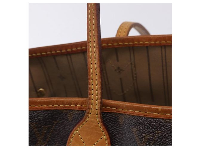 Borsa Tote LOUIS VUITTON Monogram Neverfull MM M40156 LV Auth 204720 Monogramma - vista 9