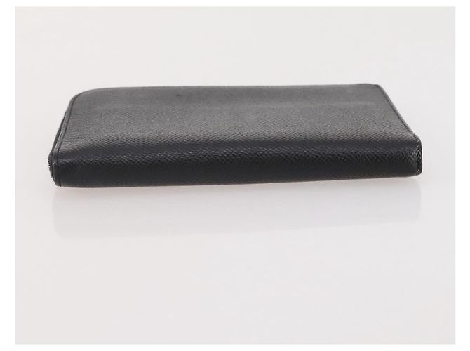 Hermès HERMES Combine Remix Duo Dogon Pouch Leather Black Silver Auth 204779M Nero Argento - vista 6