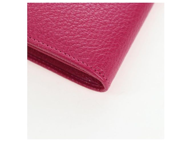 Carteira Miu Miu em couro rosa autêntica BA15726V - vista 16