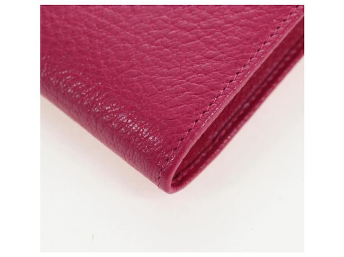 Carteira Miu Miu em couro rosa autêntica BA15726V - vista 17