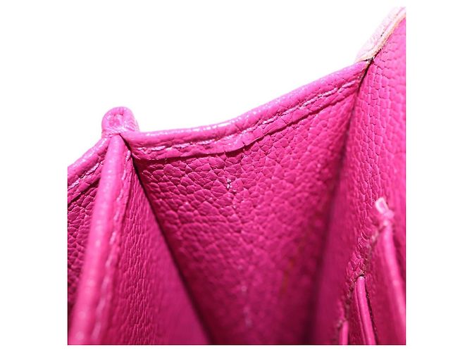 Carteira Miu Miu em couro rosa autêntica BA15726V - vista 8