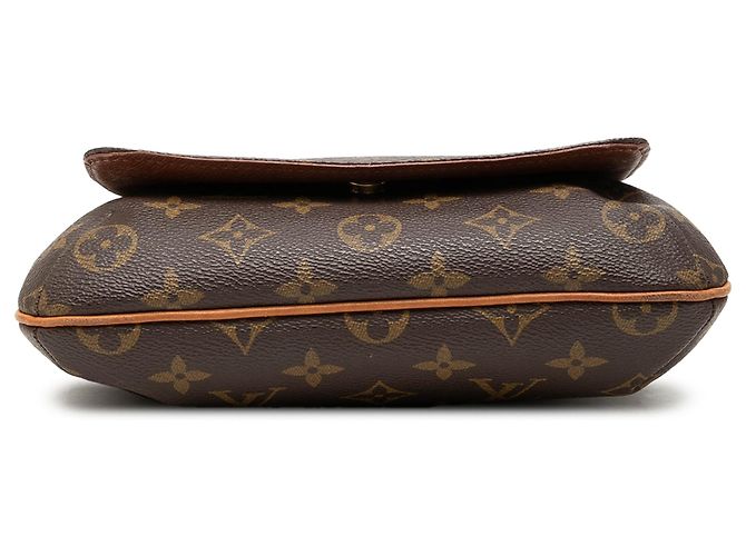 Borsa a tracolla Louis Vuitton Monogram Musette Salsa PM marrone con tracolla corta - vista 3