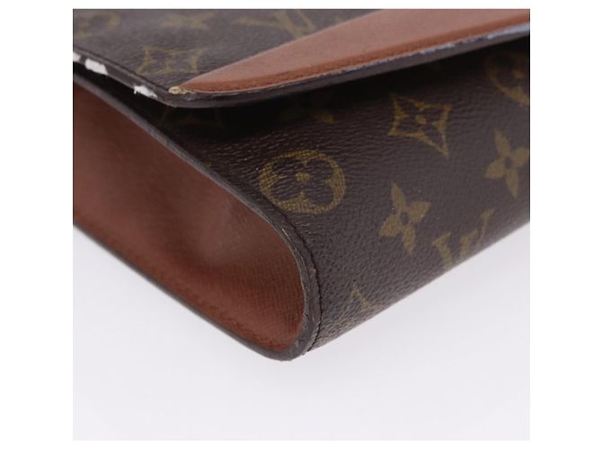 Borsa a tracolla LOUIS VUITTON Monogram Bordeaux 27 M51797 LV Auth ar14229 Monogramma - vista 20