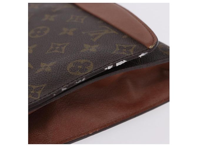Borsa a tracolla LOUIS VUITTON Monogram Bordeaux 27 M51797 LV Auth ar14229 Monogramma - vista 6