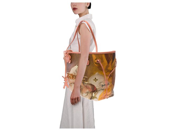 Borsa LOUIS VUITTON Neverfull in Toile Multicolor - 103919 Multicolore - vista 16