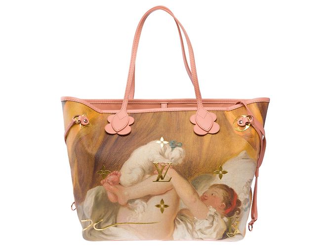 Borsa LOUIS VUITTON Neverfull in Toile Multicolor - 103919 Multicolore - vista 4