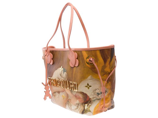 Borsa LOUIS VUITTON Neverfull in Toile Multicolor - 103919 Multicolore - vista 5