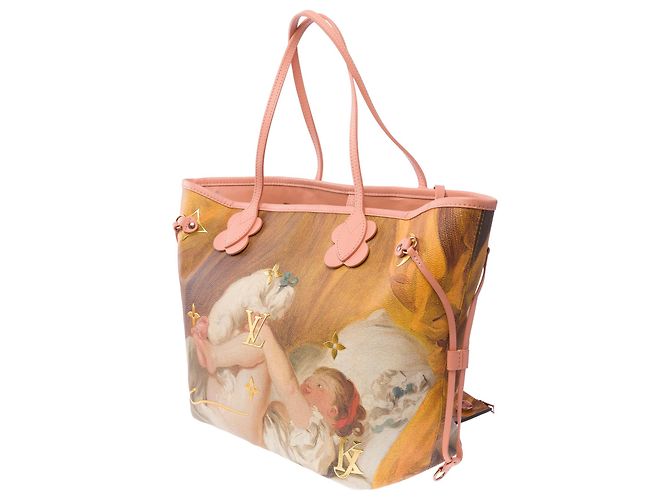 Borsa LOUIS VUITTON Neverfull in Toile Multicolor - 103919 Multicolore - vista 6