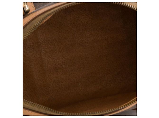 Céline CELINE - Vintage monogrammiertes Canvas Celine Boston 25 Handtasche Braun - Ansicht 11