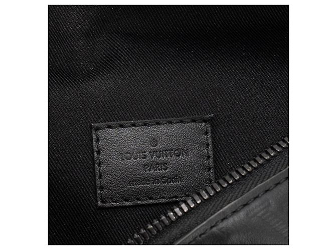 LOUIS VUITTON - Borsa cintura Discovery Louis Vuitton in pelle monogrammata nera Nero - vista 6