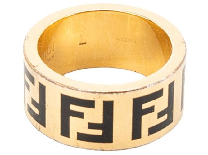FENDI - Anello Forever Fendi in metallo dorato (T57) D'oro - vista 3